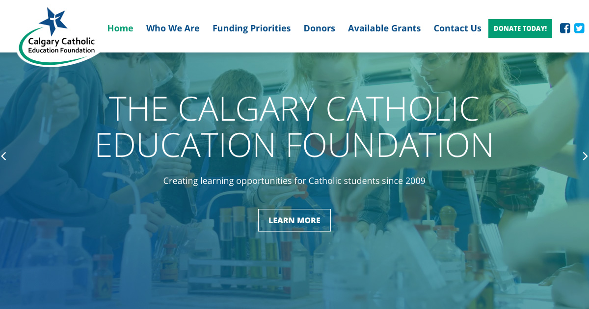 Enhanced Learning Opportunities CCEF Calgary Catholic Education